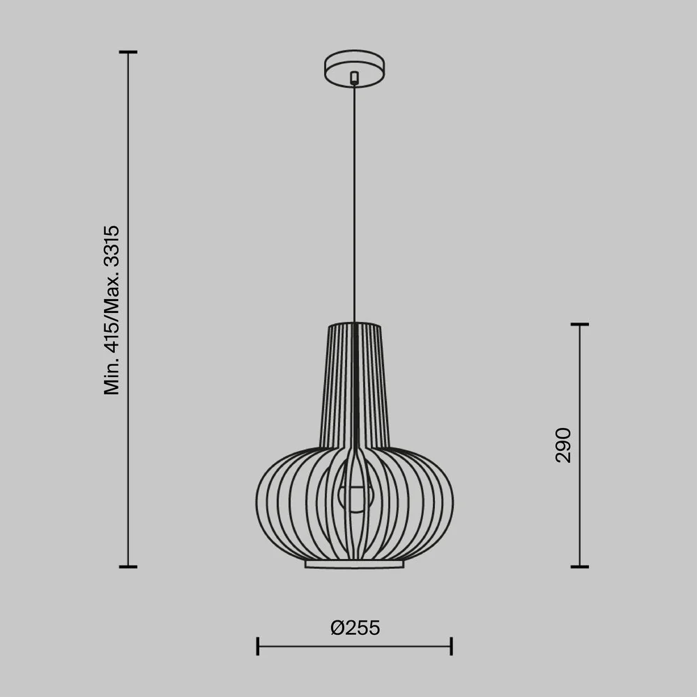 Roots Pendant Lamp- Various Finish - Image 5