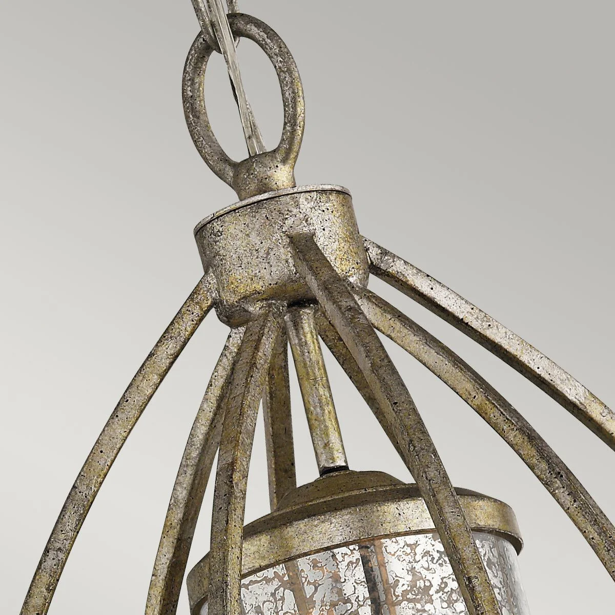 Rosalie 1lt Pendant Light - Sterling Gold Finish - Image 3