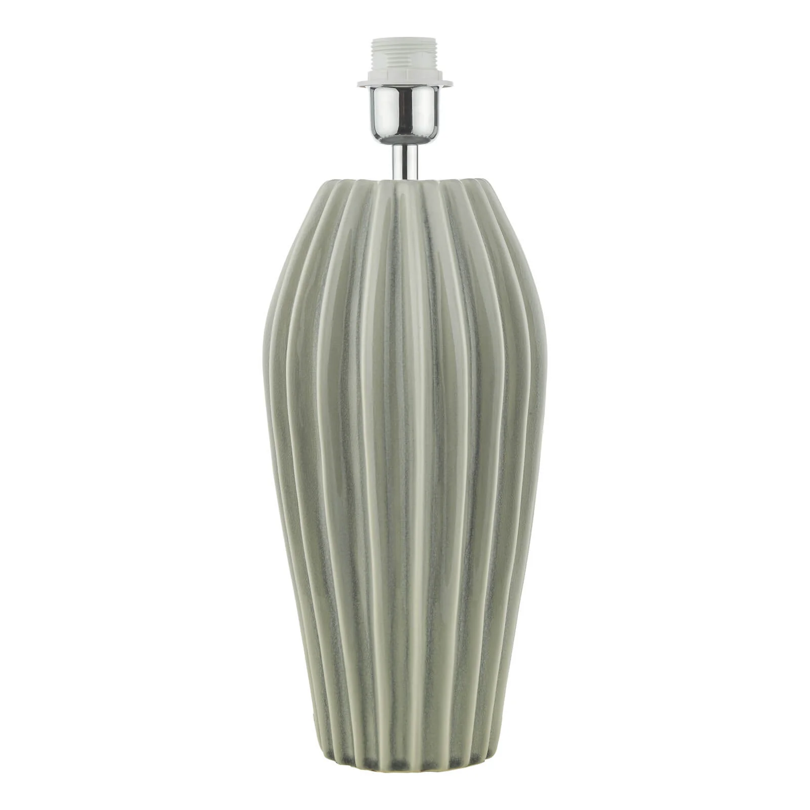 Rosario Table Lamp Grey Crackle Glaze - Image 2