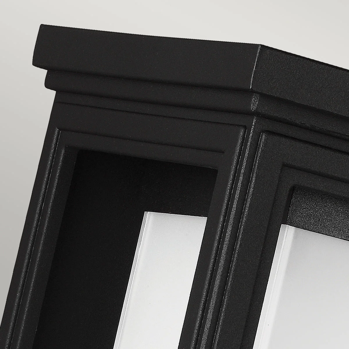 Roscoe Small/Medium/Large Wall Lantern - Textured Black Finish - Image 12
