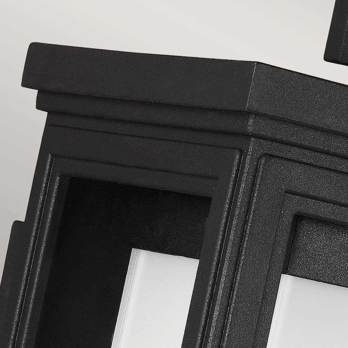 Roscoe Small/Medium/Large Wall Lantern - Textured Black Finish - Image 3