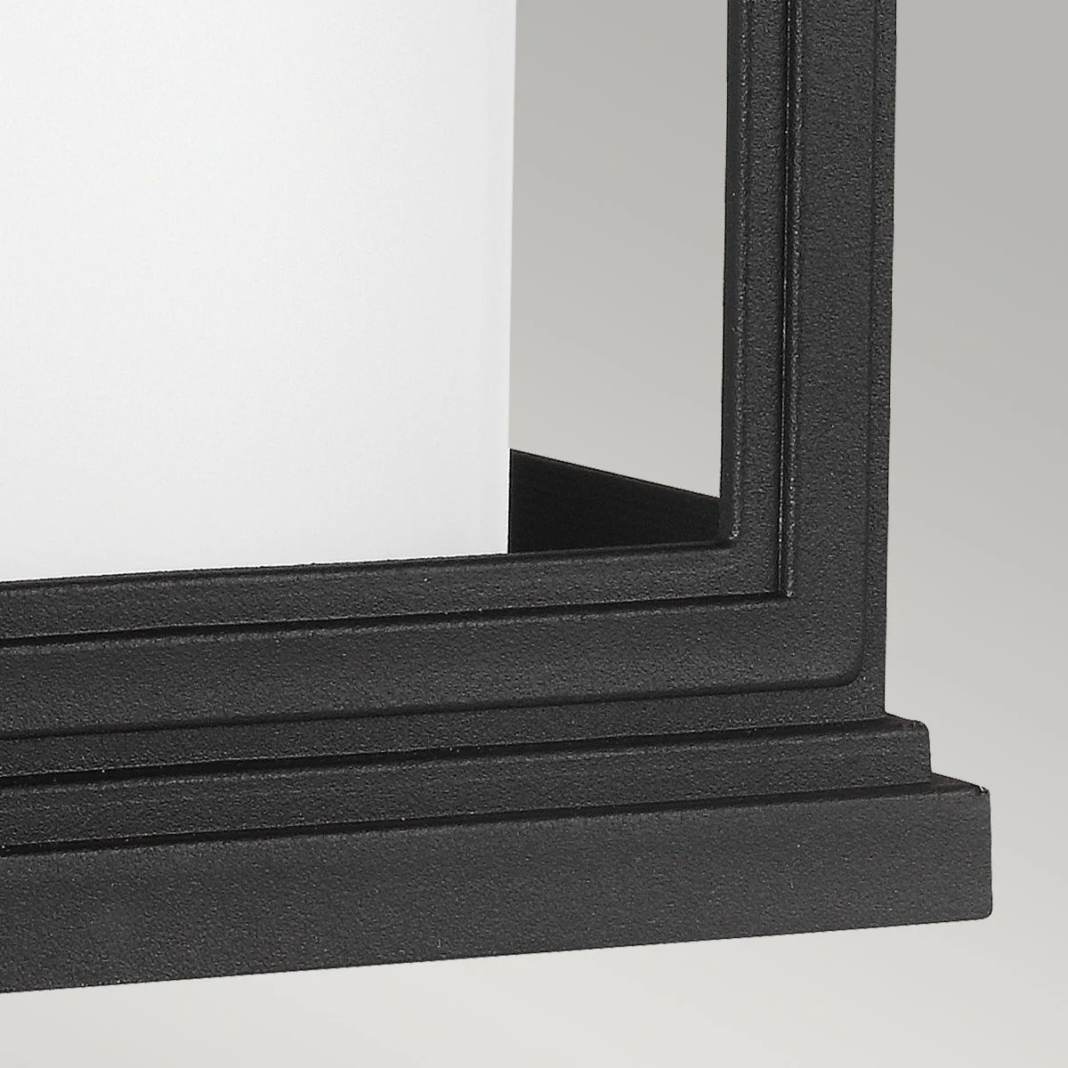 Roscoe Small/Medium/Large Wall Lantern - Textured Black Finish - Image 4