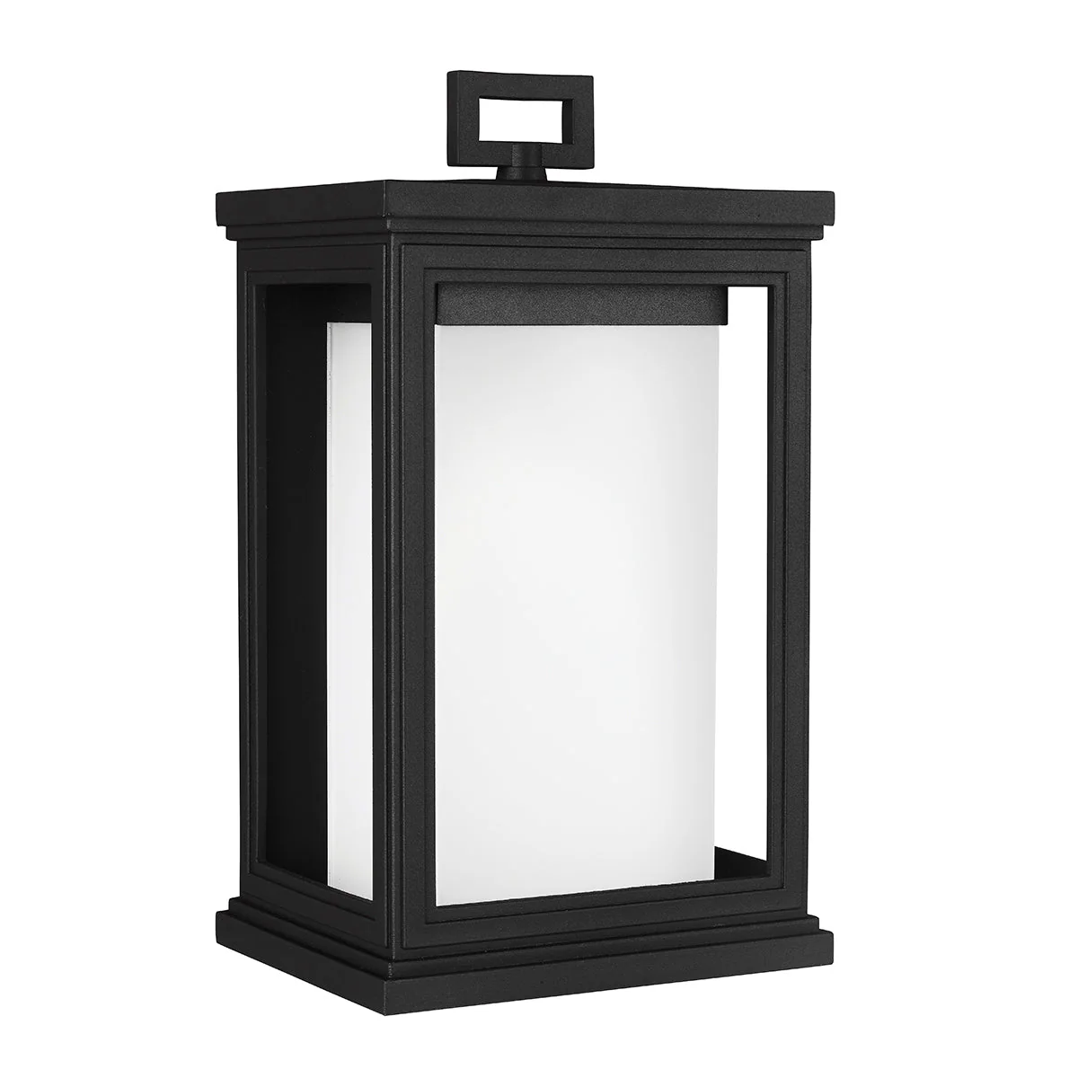 Roscoe Small/Medium/Large Wall Lantern - Textured Black Finish - Image 5