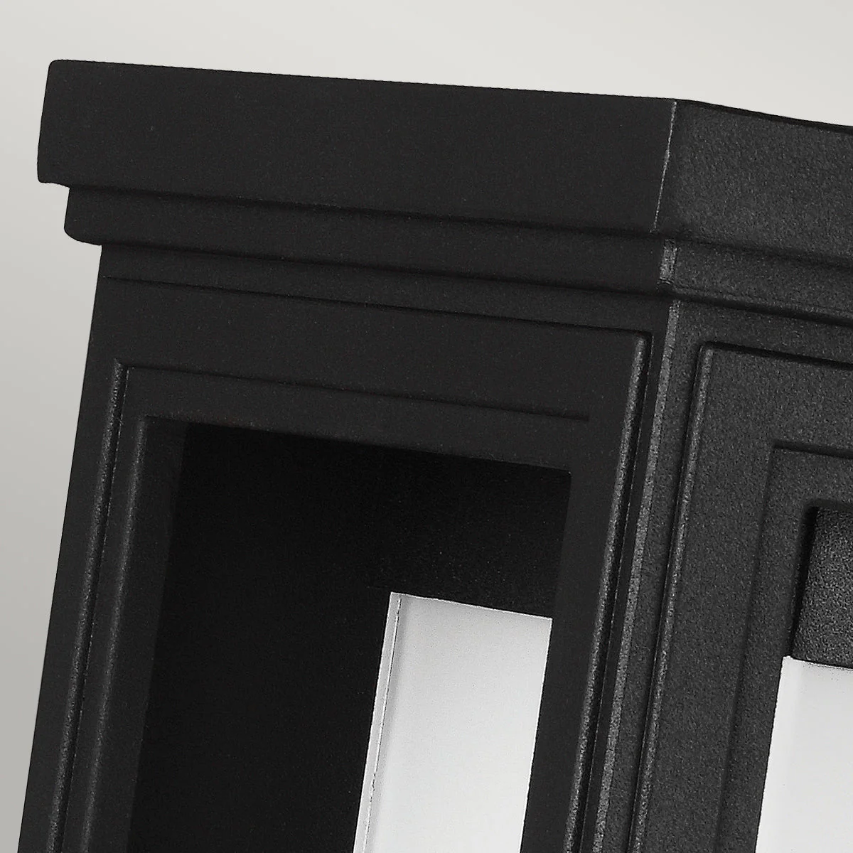 Roscoe Small/Medium/Large Wall Lantern - Textured Black Finish - Image 7