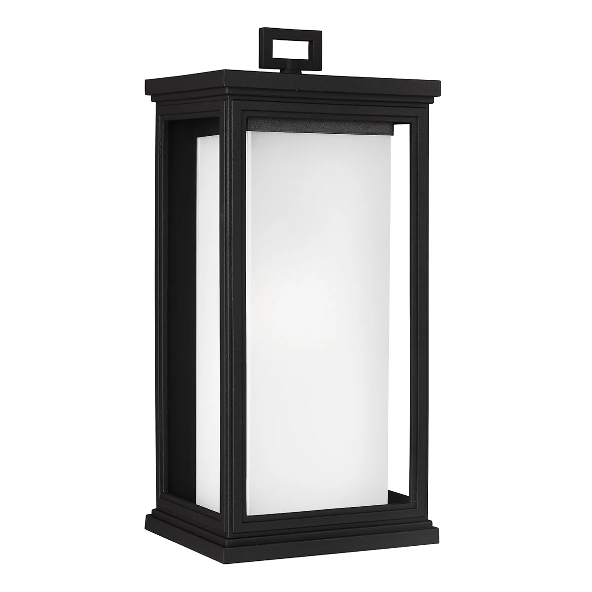 Roscoe Small/Medium/Large Wall Lantern - Textured Black Finish - Image 9