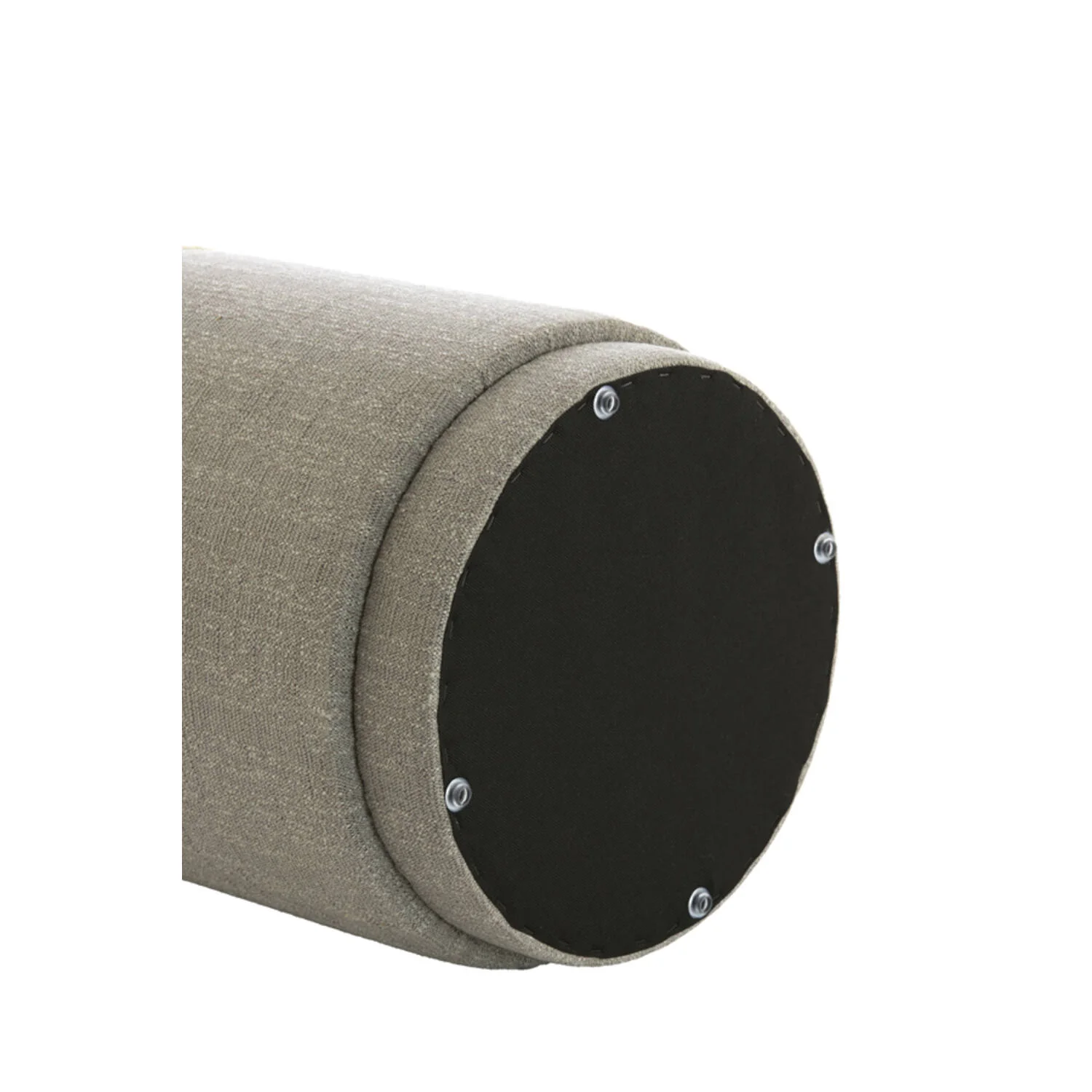 Rosin Pouf - Grey & Cream - Image 4