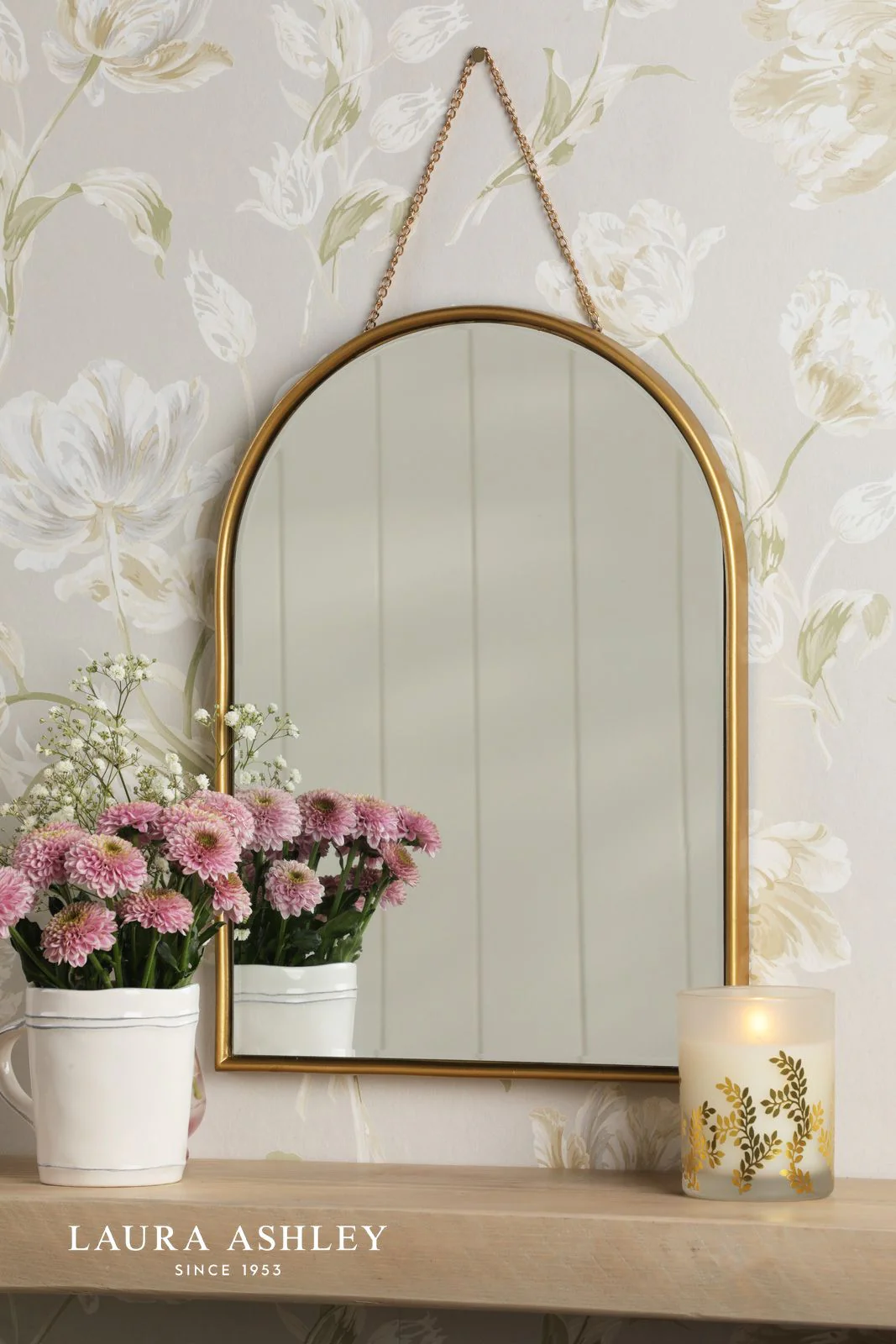 Roughton Mirror Polished Brass 40 X 29cm - Image 2