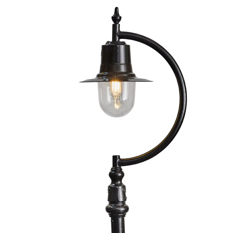 Rowsley 1Lt Teardrop Lamp Post - Cast Iron/Copper - Image 11