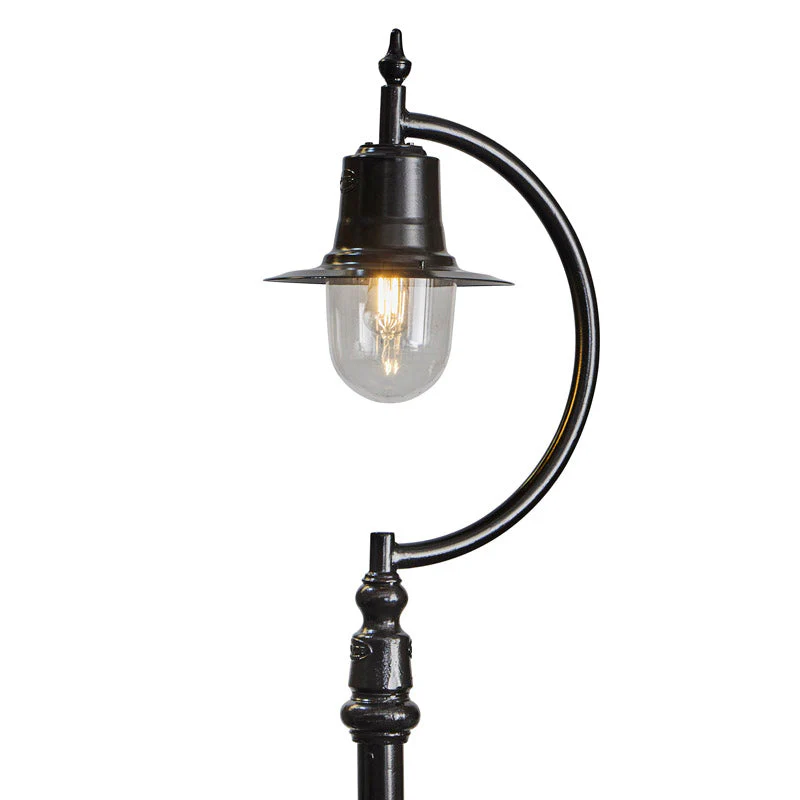 Rowsley 1Lt Teardrop Lamp Post - Cast Iron/Copper - Image 51