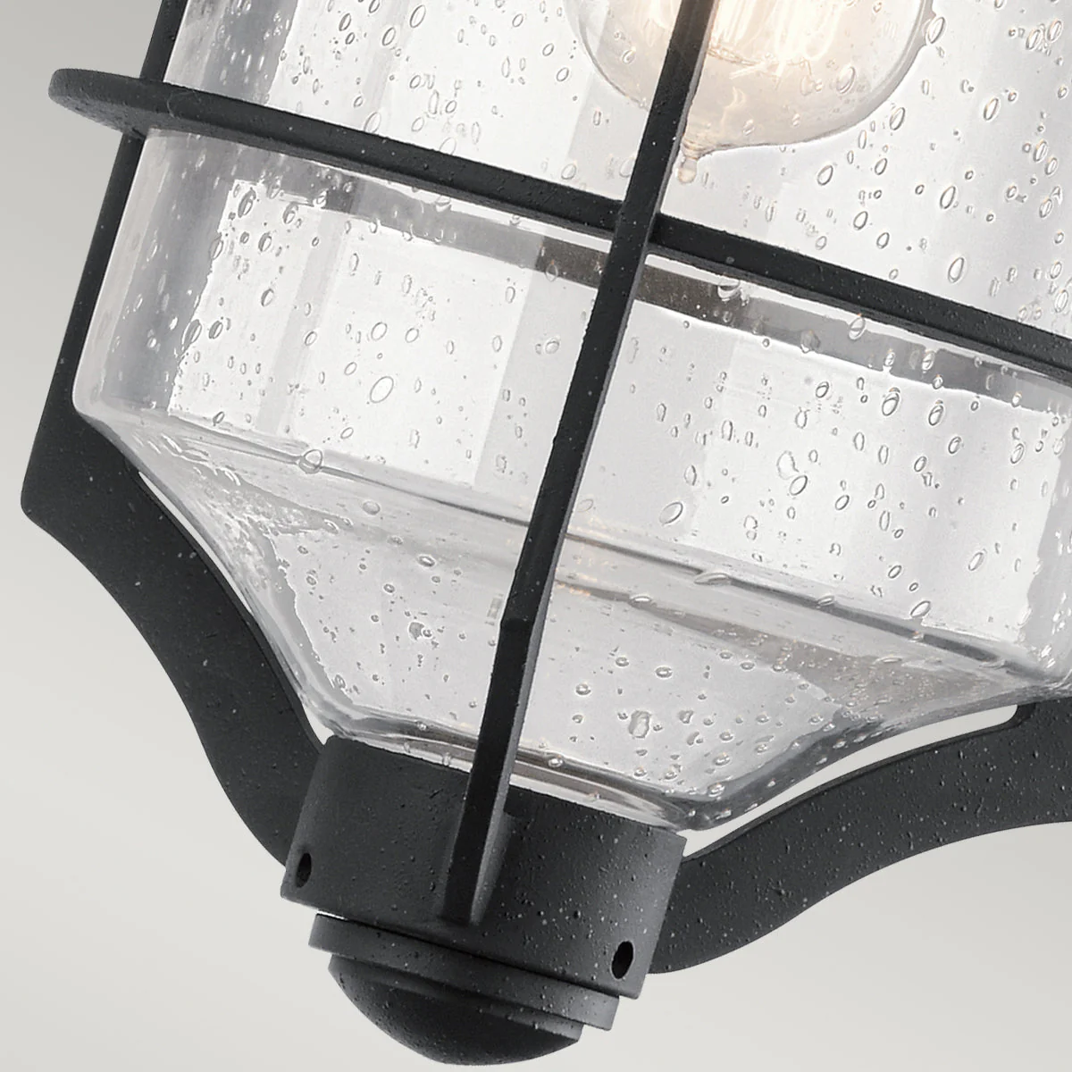 Royal Marine Small/Medium Wall Lantern - Distressed Black Finish - Image 10