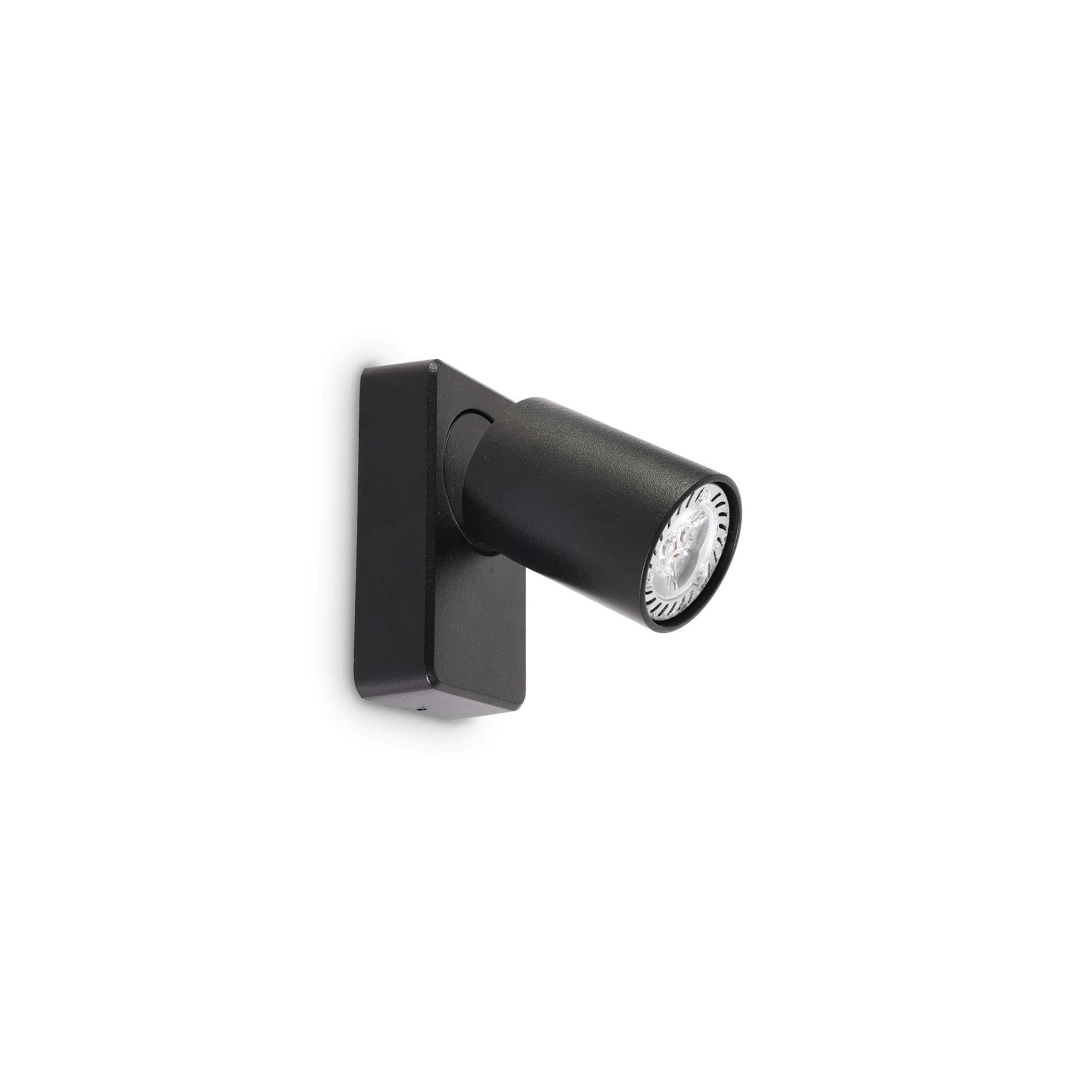 Rudy 1/2Lt Wall Light Fitting - Black/White Finish - Image 2