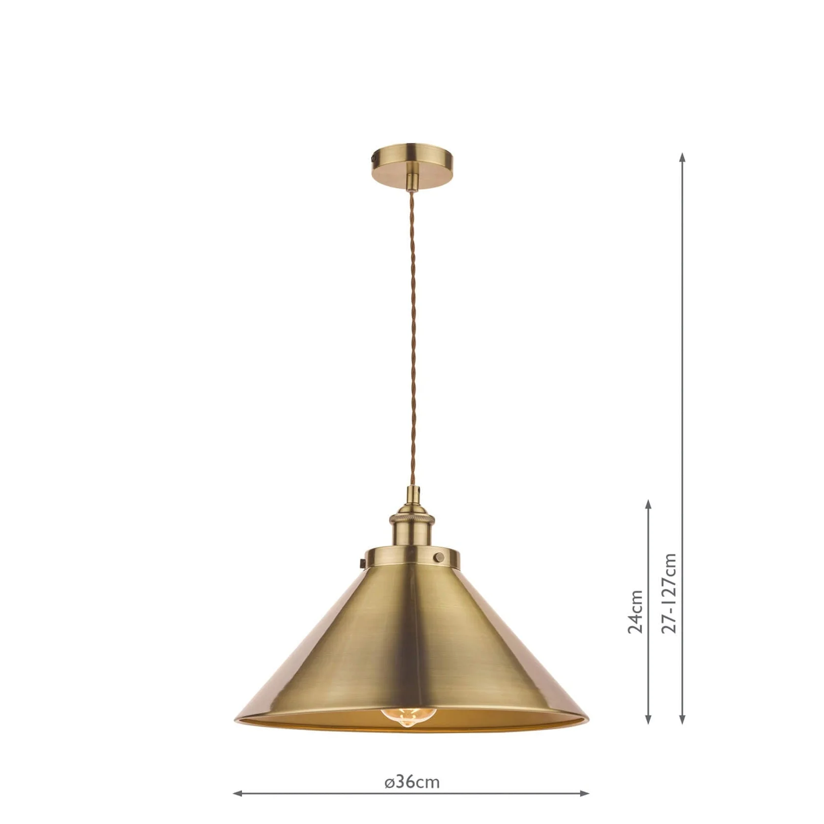 Rufus Small/Large Pendant Various Finishes - Image 11