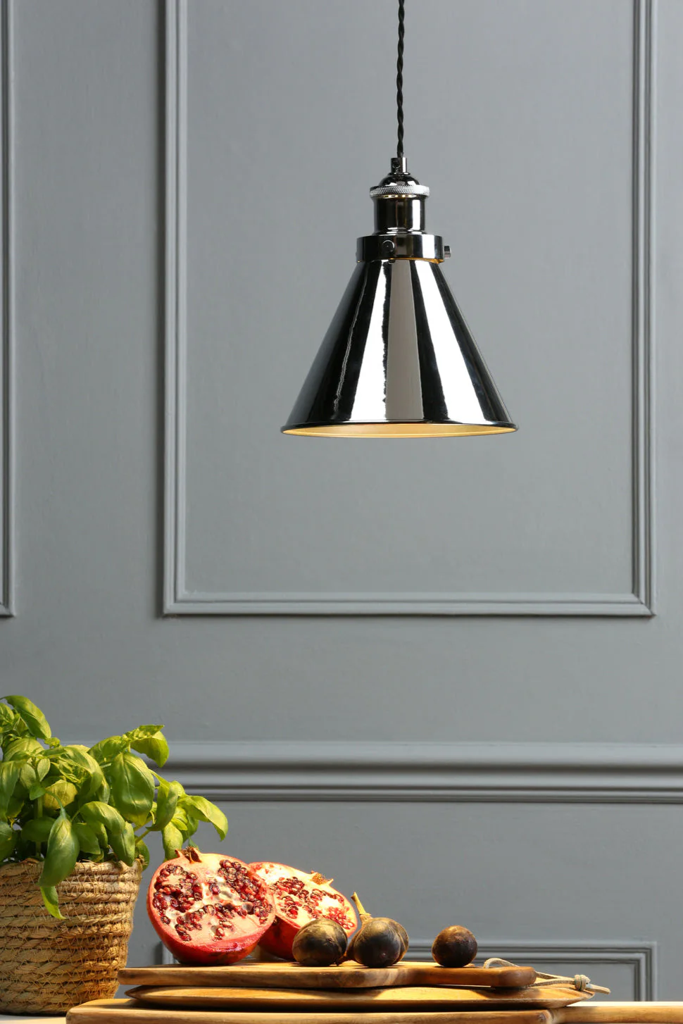 Rufus Small Pendant Polished Chrome - Promotional Offer - Image 3