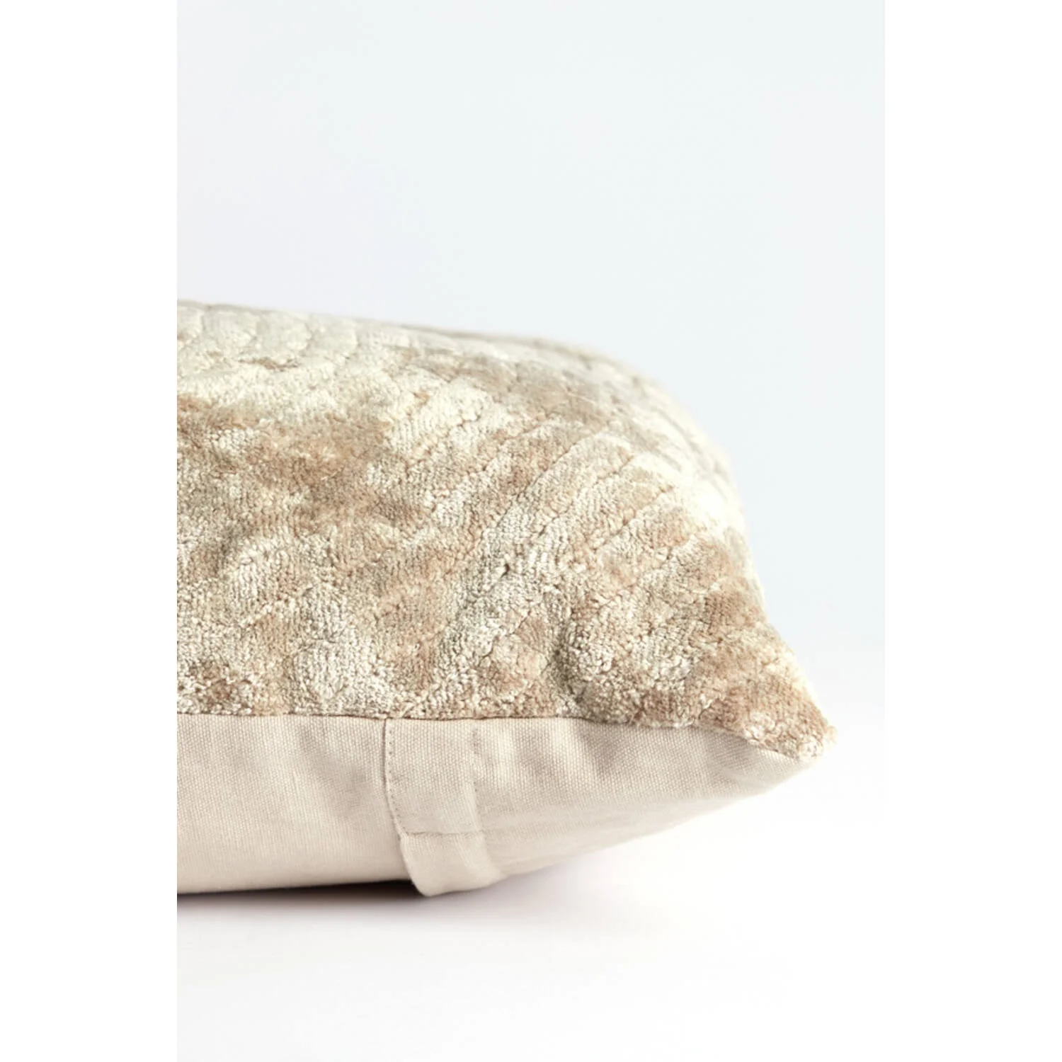 Ruhla Square/Rectangle Cushion - Beige/Mustard Finish - Image 3
