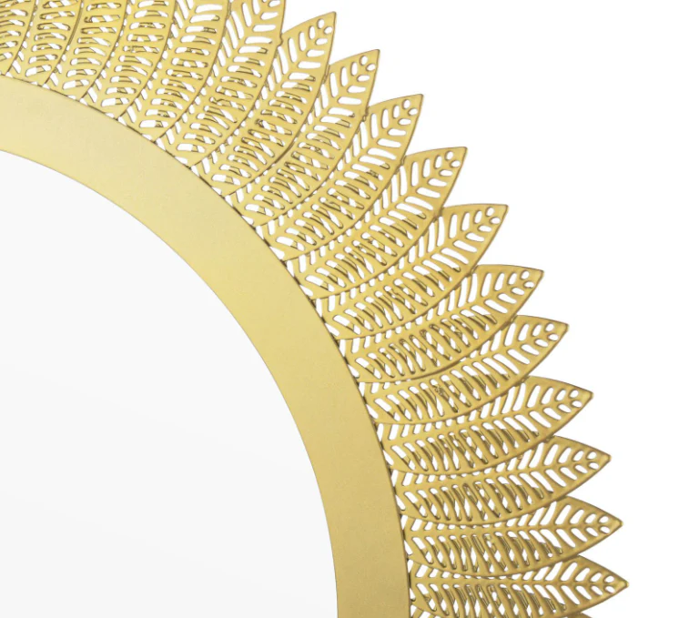 Rushden Mirror Gold 60cm - Image 2