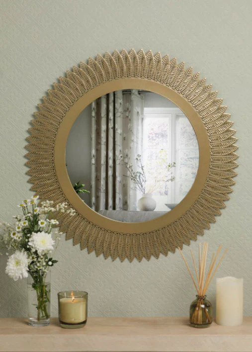 Rushden Mirror Gold 60cm - Image 5