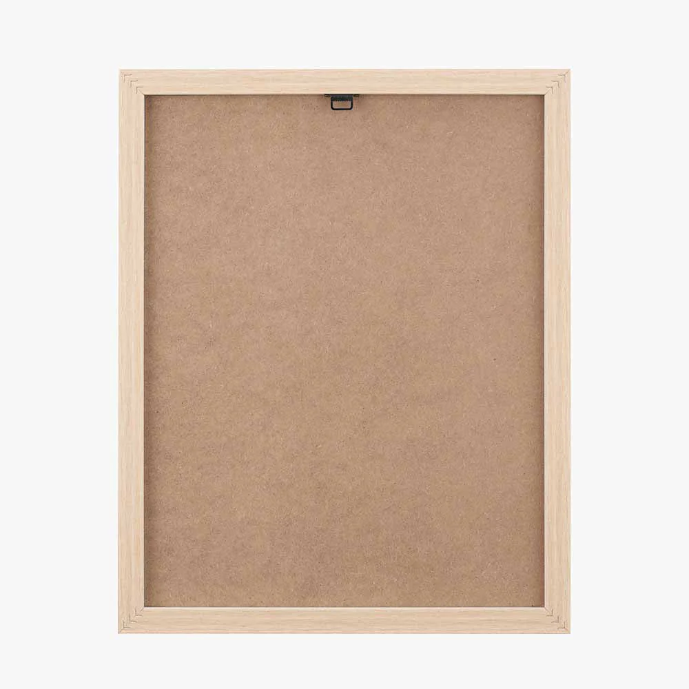 S/2 Natural Abstract Canvases with Natural Frame - Image 7