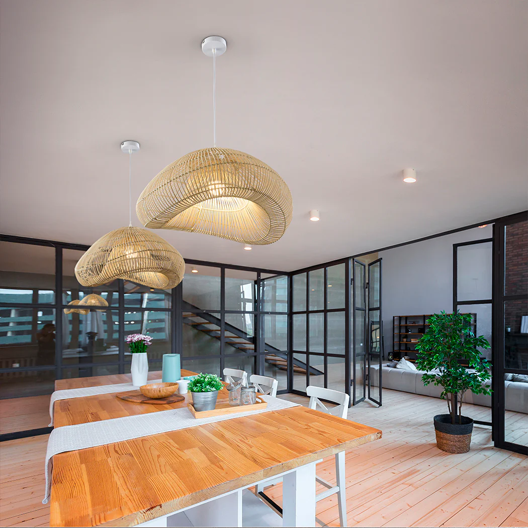 Sabah Rattan Ceiling Light- Rattan Finishes - Image 14