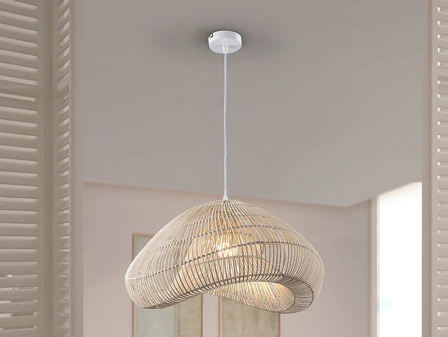Sabah Rattan Ceiling Light- Rattan Finishes - Image 5