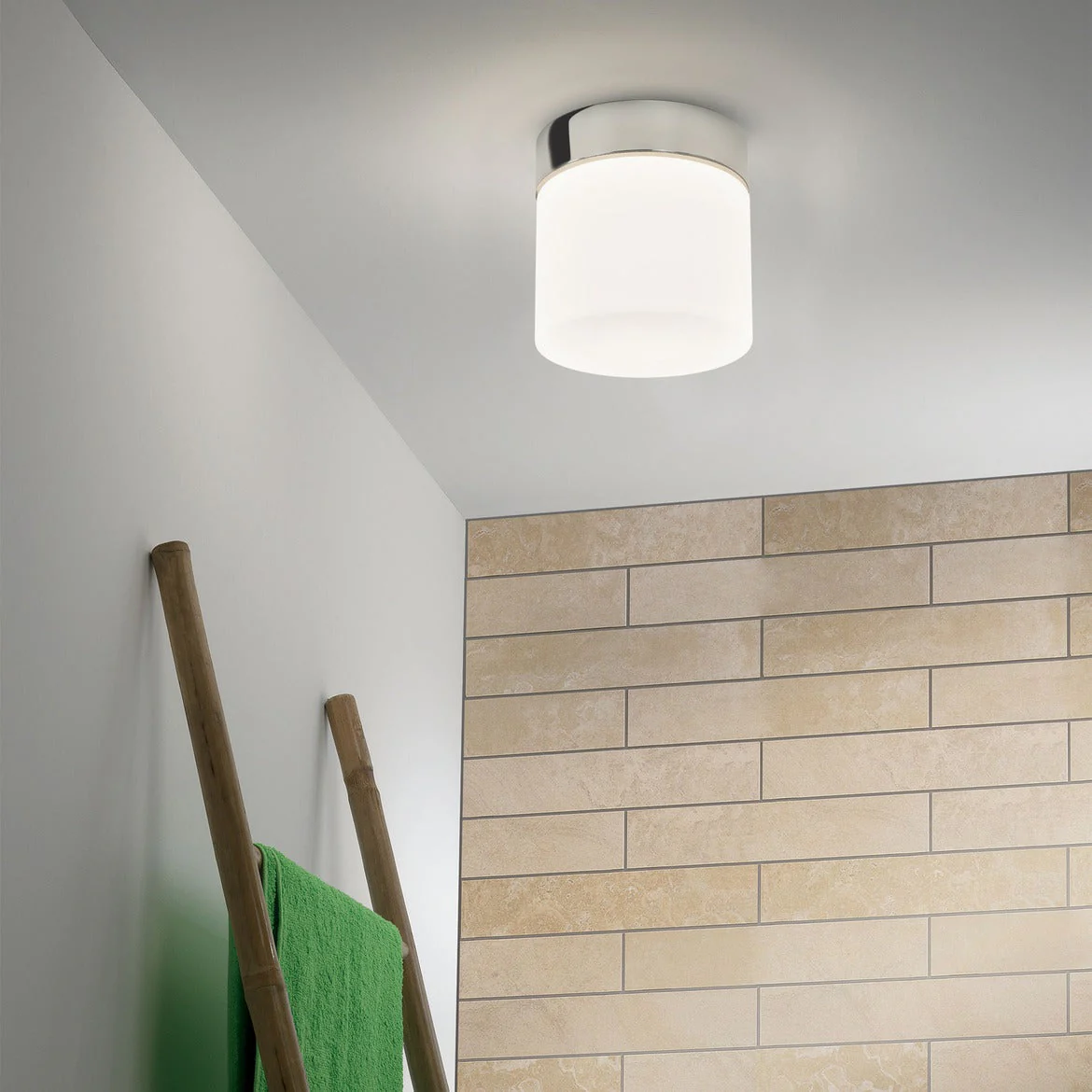 Sabina Flush Light IP44 Polished Chrome Small / Medium - Image 8