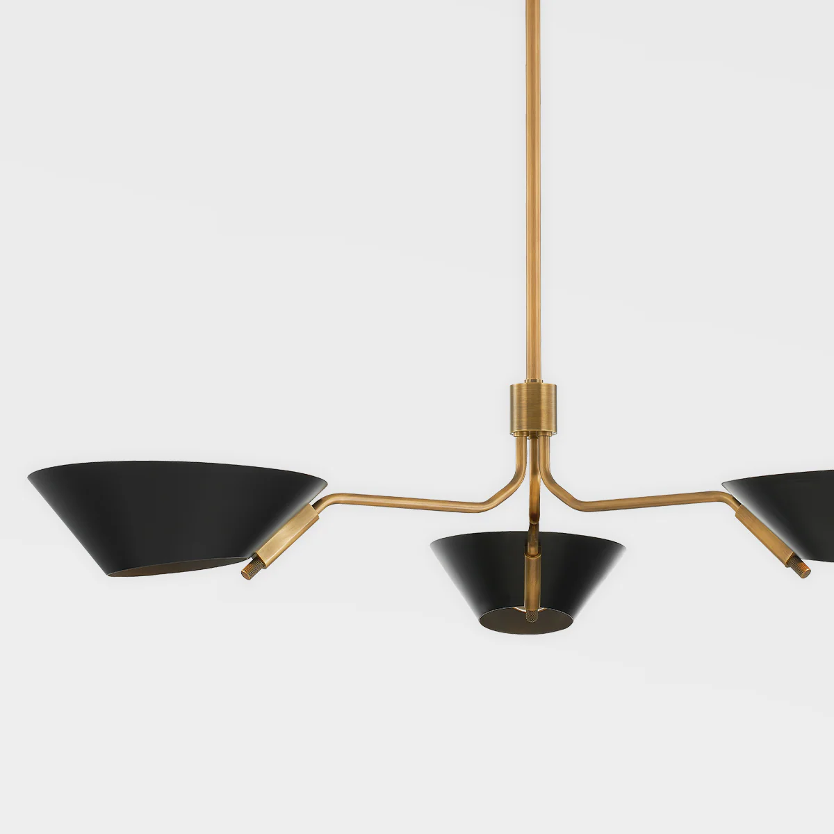 Sacramento 3Lt Chandelier - Polished Brass - Image 4