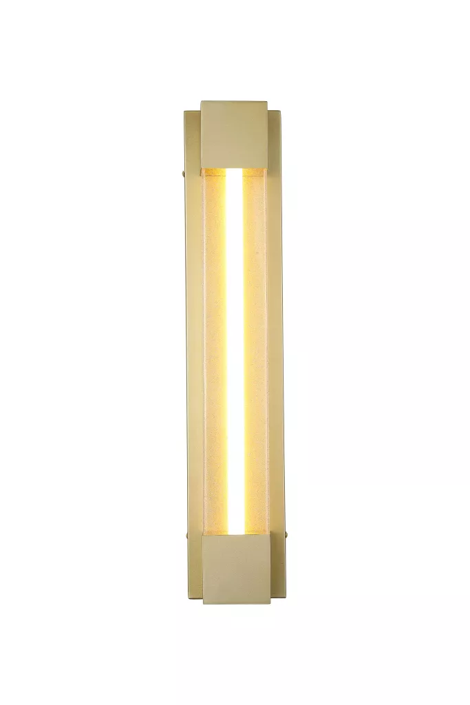 Sacramento OD LED Wall Light - Stainless Steel Painted Gold - Image 2