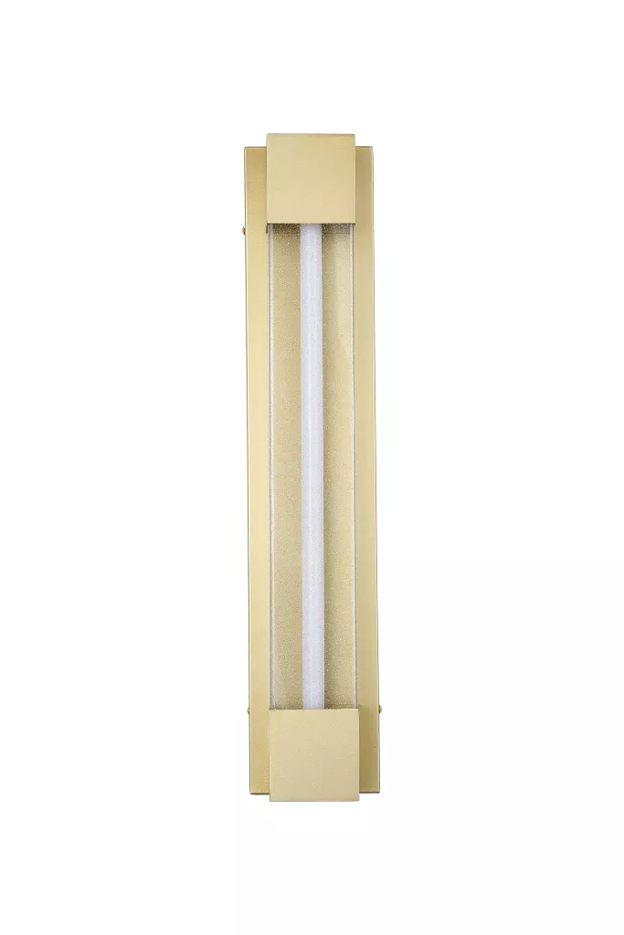 Sacramento OD LED Wall Light - Stainless Steel Painted Gold - Image 3