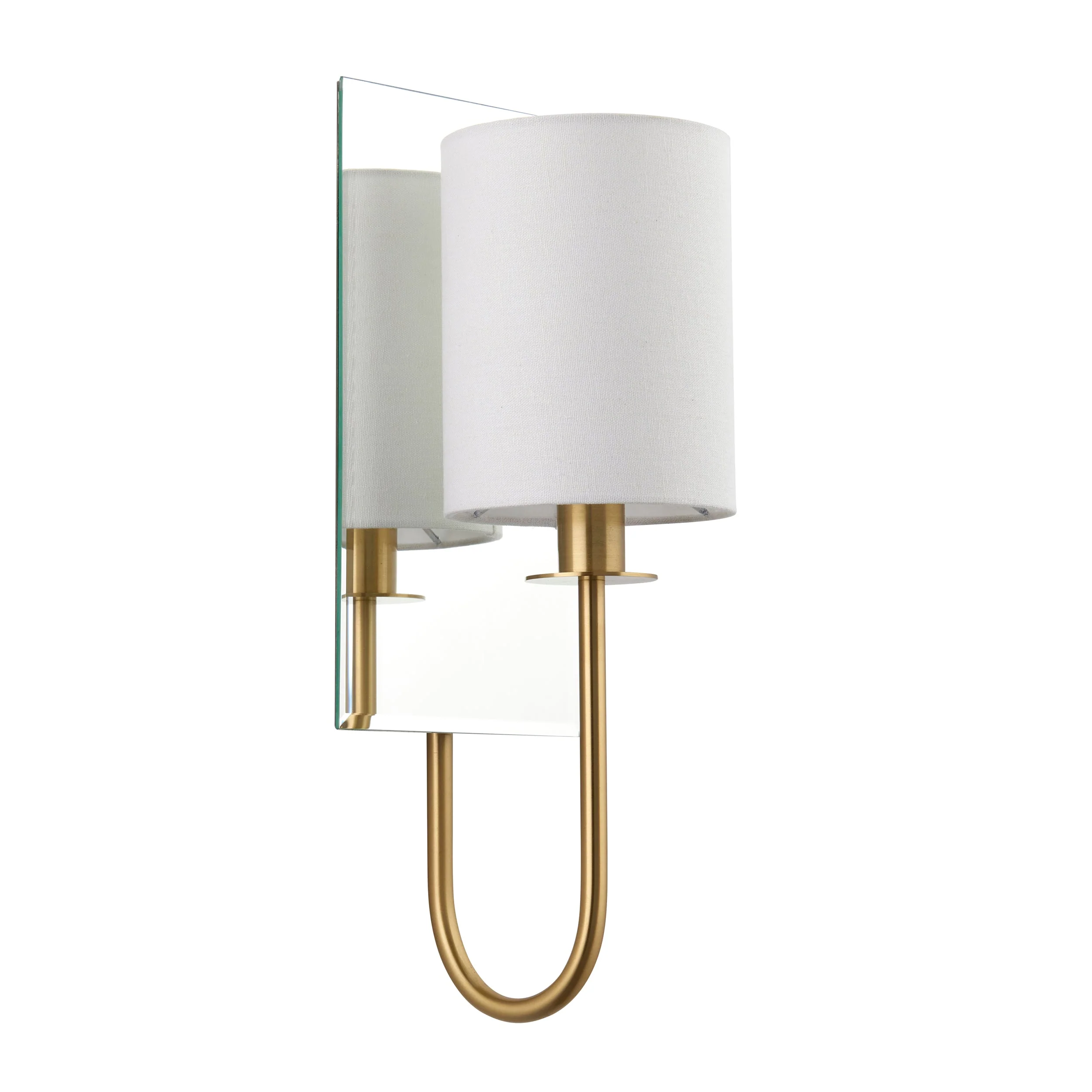 Sadie 1Lt Wall Light - Satin Brass / Bright Nickel - Image 11
