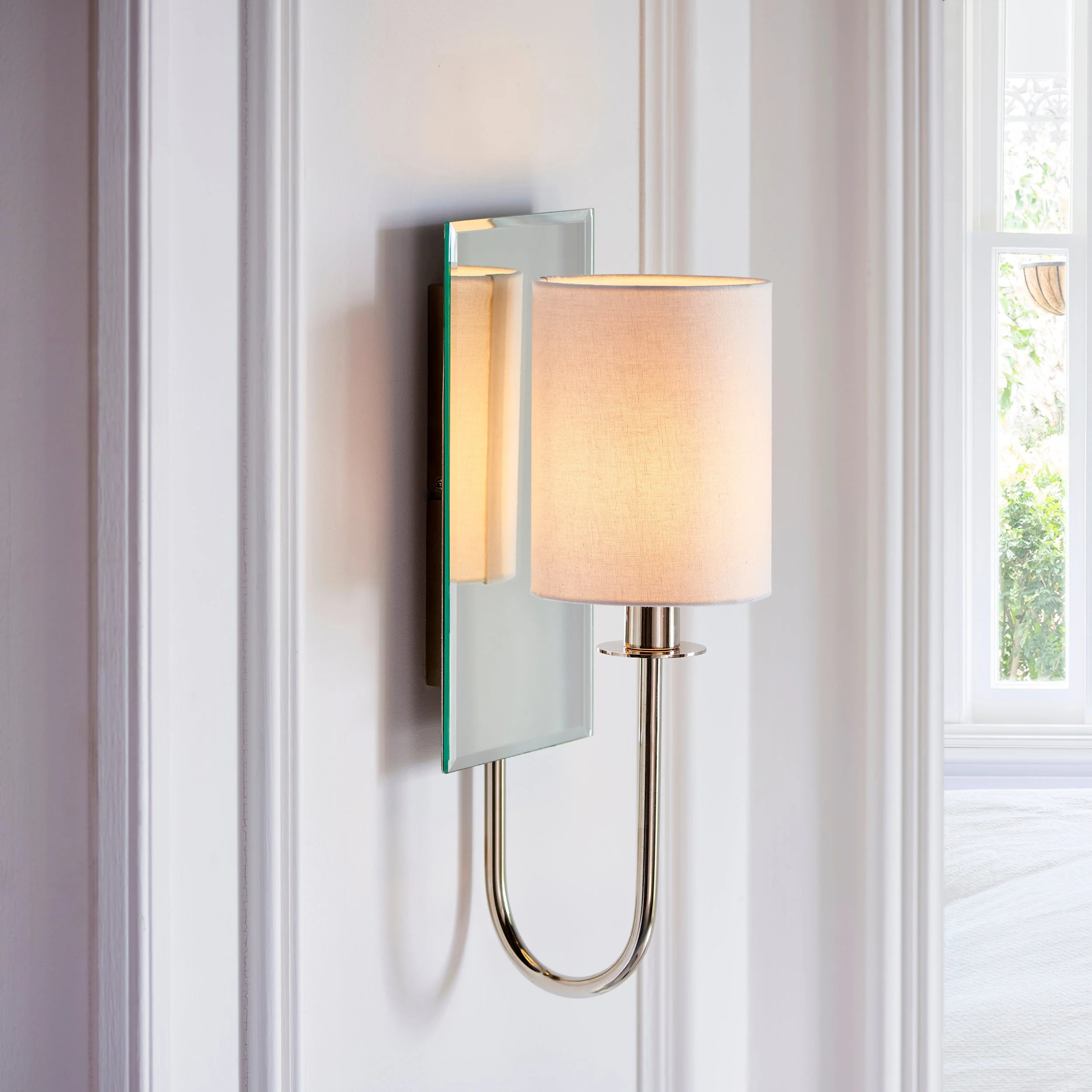 Sadie 1Lt Wall Light - Satin Brass / Bright Nickel - Image 13