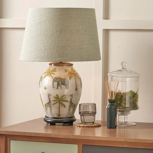 Safari Medium Glass Table Lamp Base - Image 3