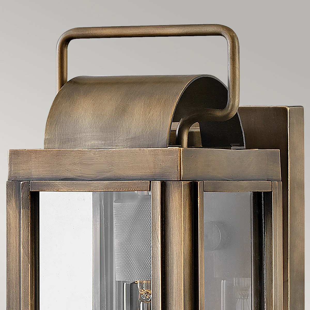 Sag Harbor Small/Medium Wall Lantern - Black/Bronze Finish - Image 10