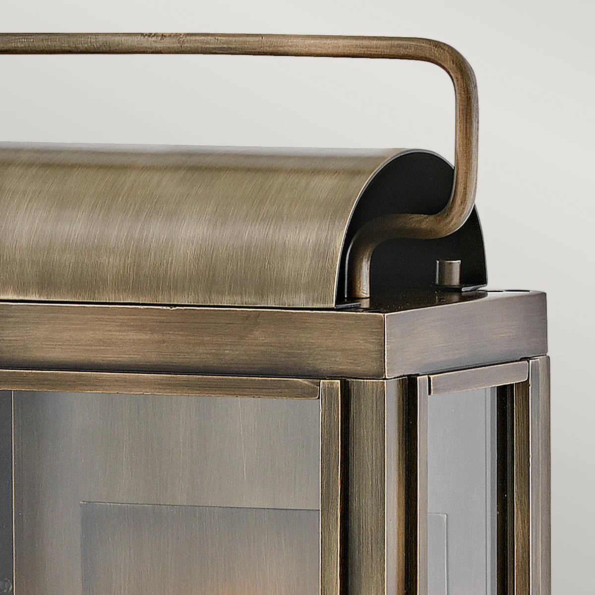 Sag Harbor Small/Medium Wall Lantern - Black/Bronze Finish - Image 14