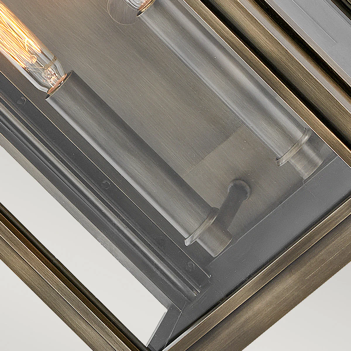 Sag Harbor Small/Medium Wall Lantern - Black/Bronze Finish - Image 16