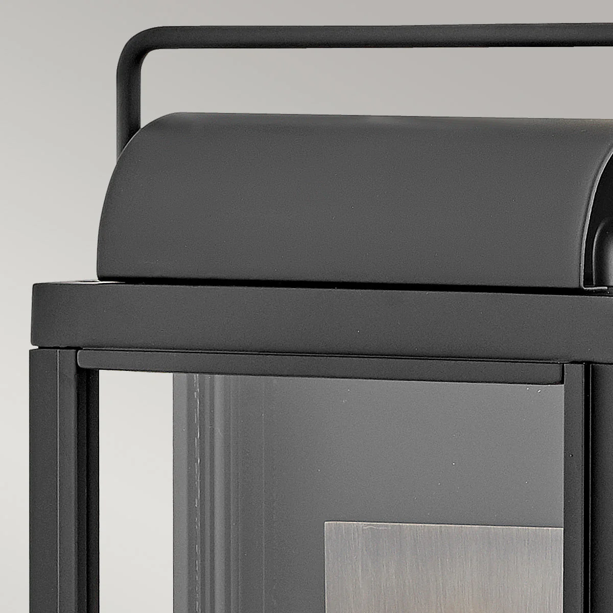 Sag Harbor Small/Medium Wall Lantern - Black/Bronze Finish - Image 6