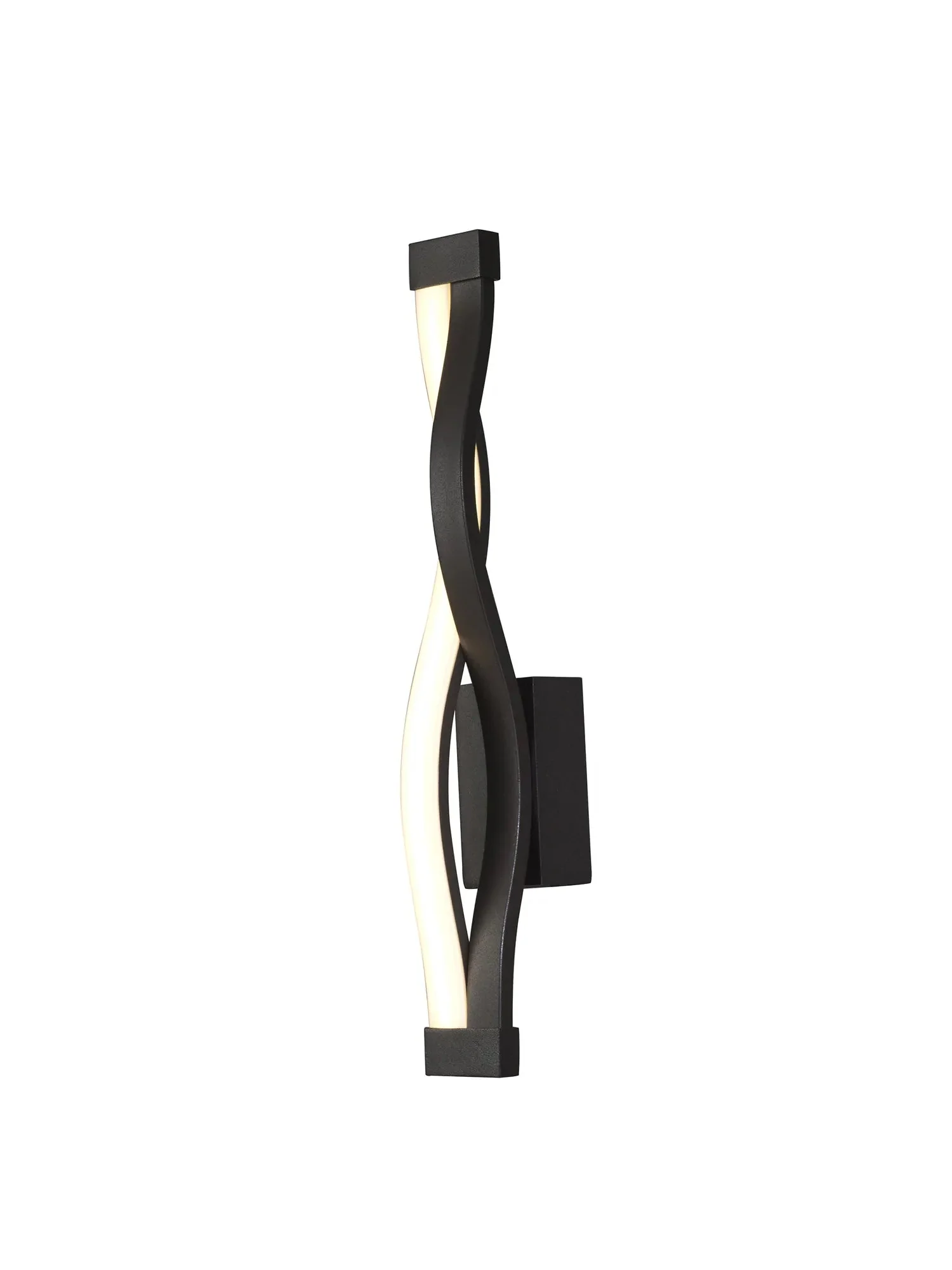 Sahara Brown Oxide LED Wall Lamp  - Brown/Silver - Image 4