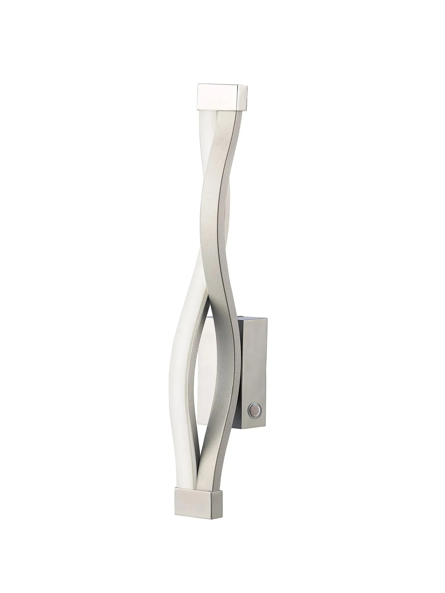 Sahara Brown Oxide LED Wall Lamp  - Brown/Silver - Image 5