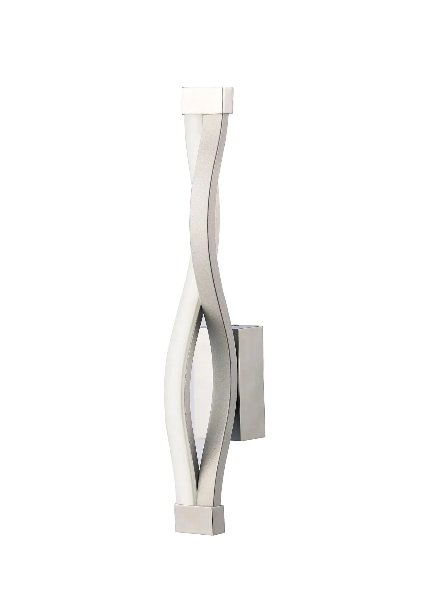 Sahara Brown Oxide LED Wall Lamp  - Brown/Silver - Image 6