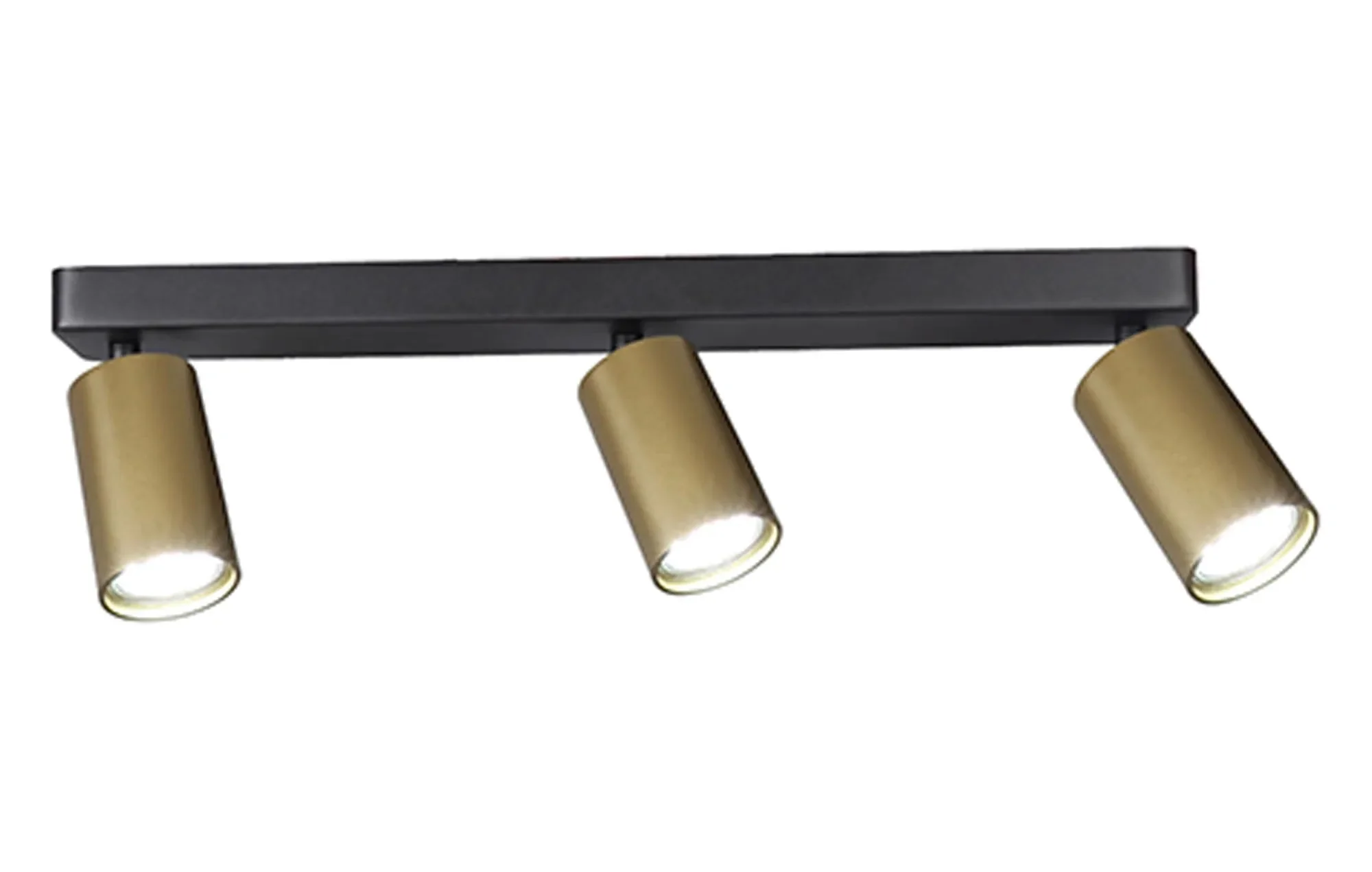 Sal 2/3/4Lt Bar Spotlight GU10 - Black/White/Gold - Image 11
