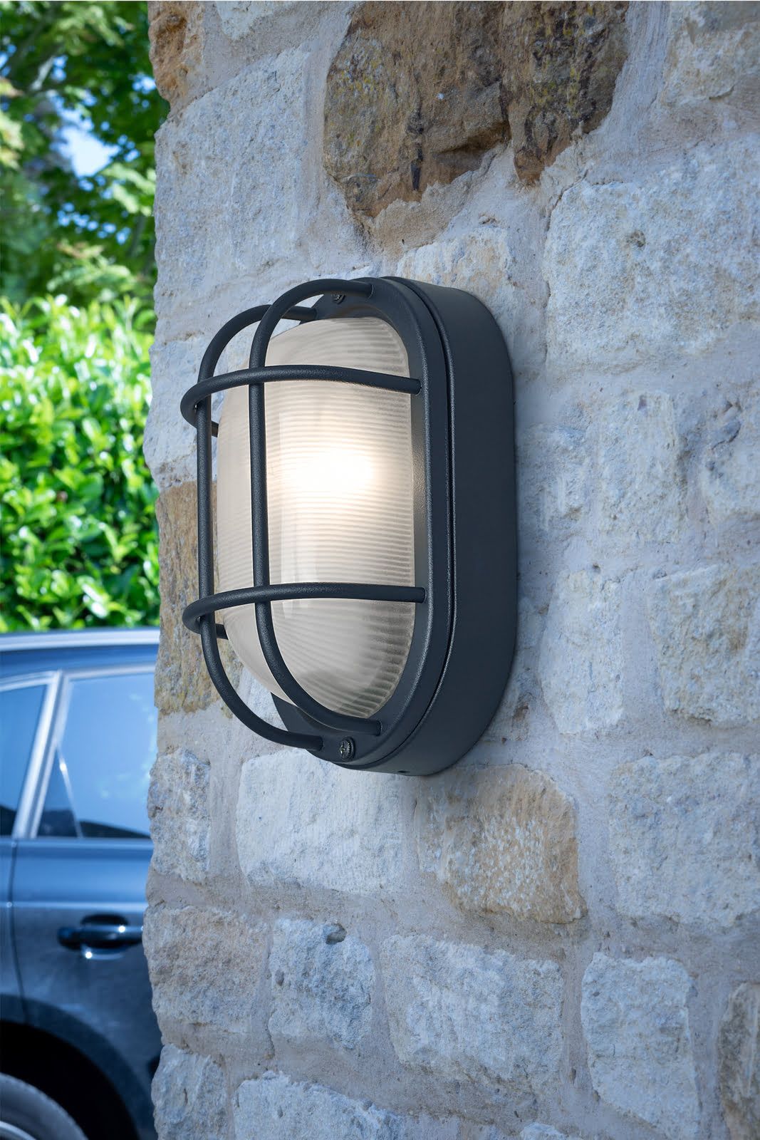 Salcombe Outdoor Wall Light IP44 - Matt Black - Image 2