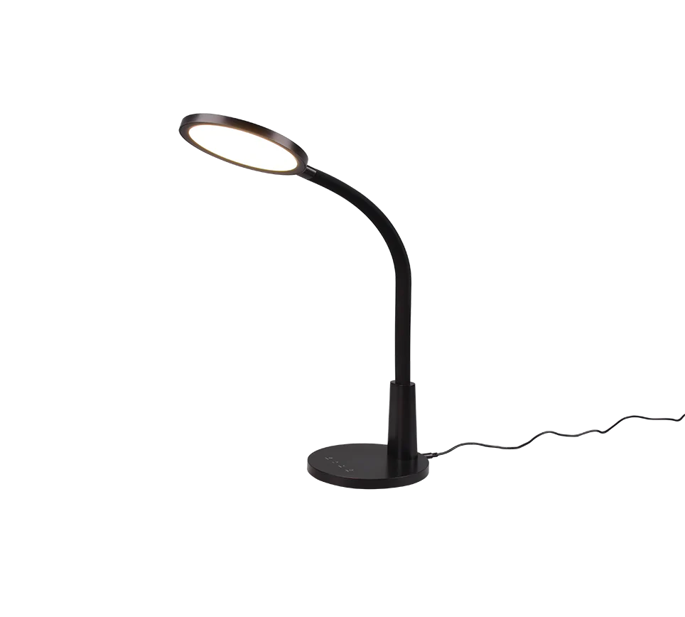 Sally LED Task/Reading Table Lamp - White/Black - Image 6