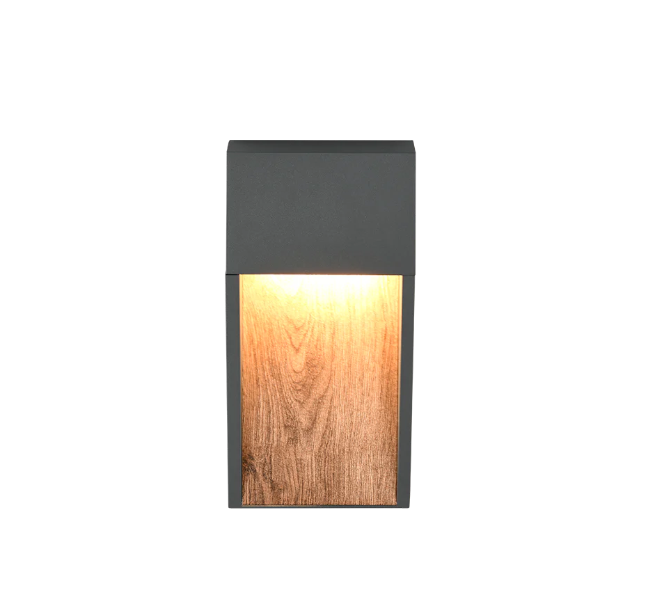 Salmon LED Outdoor Wall Light - Image 2
