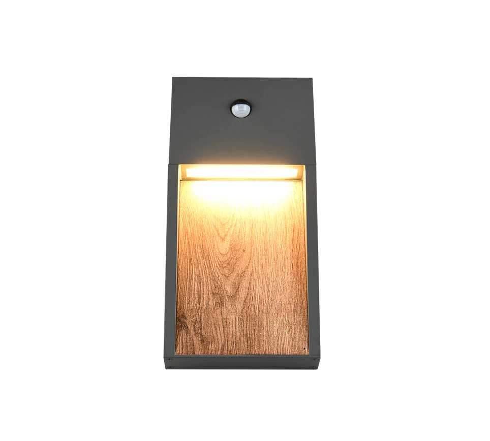 Salmon Motion Sensor Outdoor Wall Light - Image 3