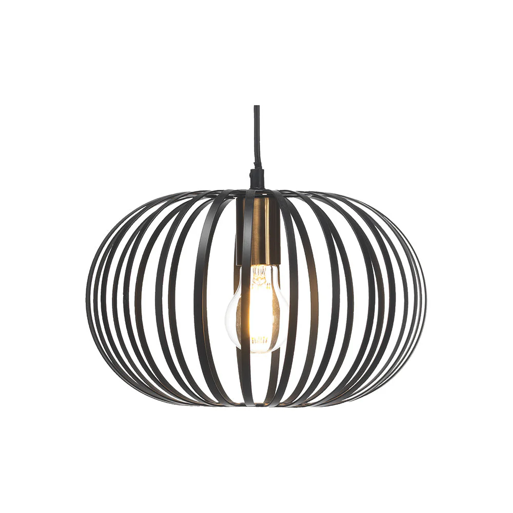 Salta 1Lt Pendant - Black/White/Gold - Image 3