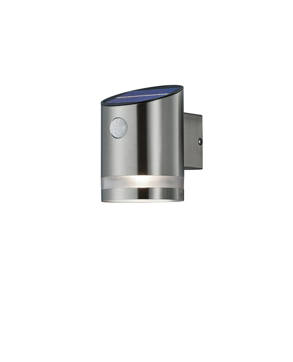 Salta LED Solar Wall Light - Anthracite / Matt Nickel - Image 3