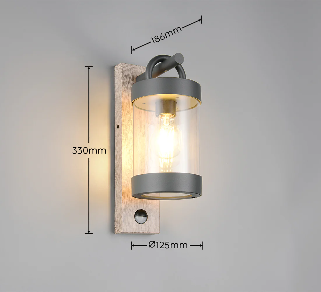 Sambesi Motion Sensor Outdoor Wall Light - Image 9