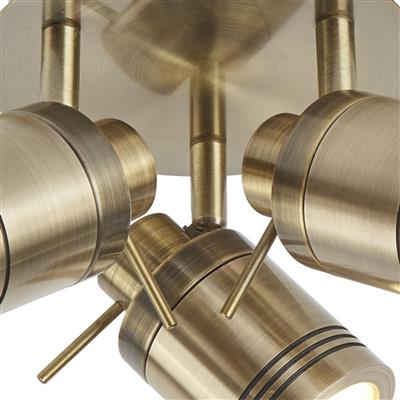 Samson 3Lt Round Bathroom Spotlight IP44 - Various Colours - Image 3
