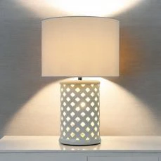 Samson Two Light Ceramic Table Lamp - Image 2