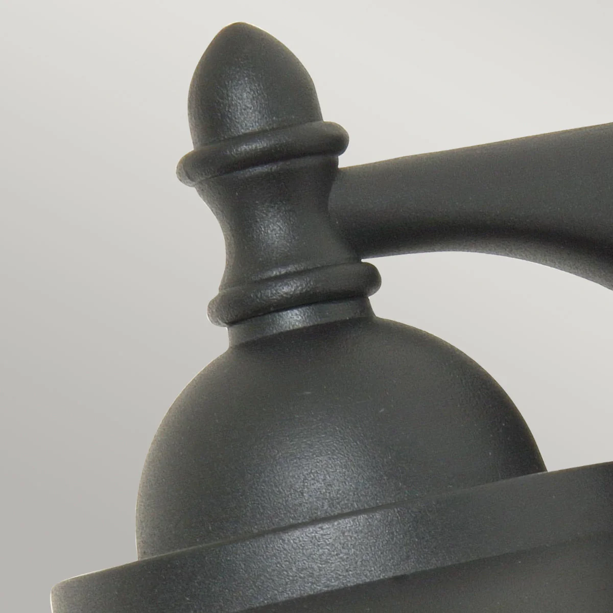 Sandown Wall Lantern – Black Finish - Image 2