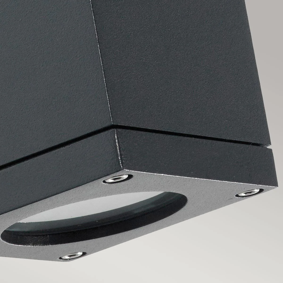 Sandvik 1/2 Light Up/Down Wall Light - Graphite GU10 IP65 - Image 4