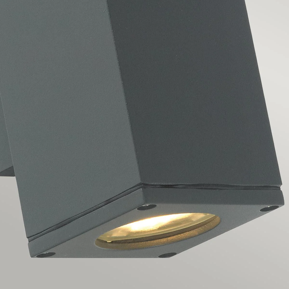 Sandvik 1/2 Light Up/Down Wall Light - Graphite GU10 IP65 - Image 7